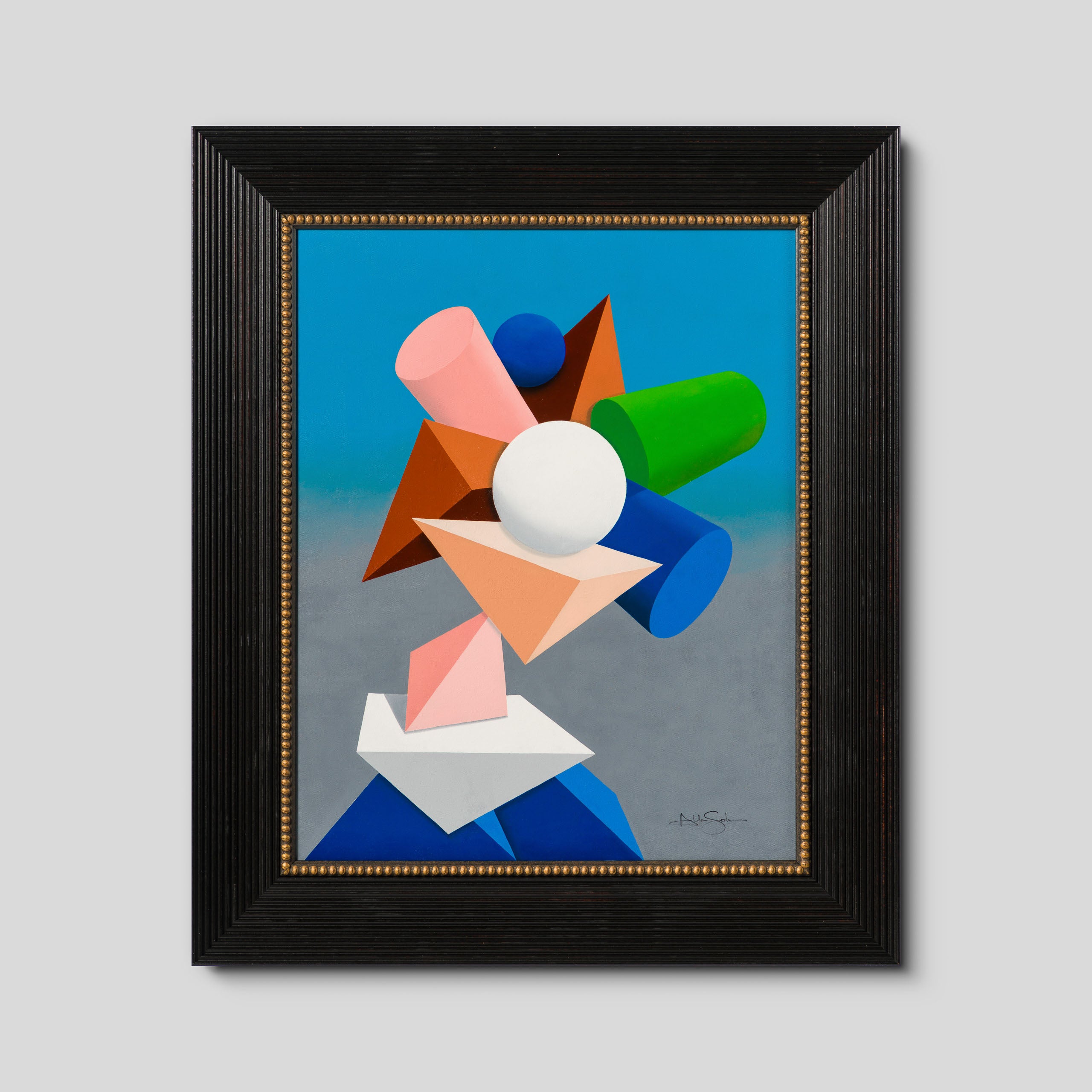 Reverie In Grey Glass